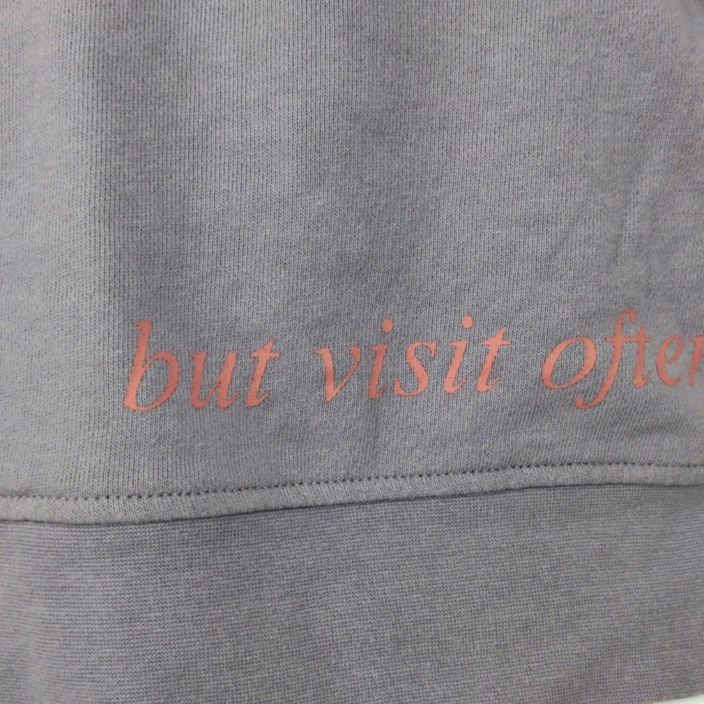 Disney Parks I Don't Live in Fantasyland But Visit Often Sweatshirt Size XS - Picture 4 of 8